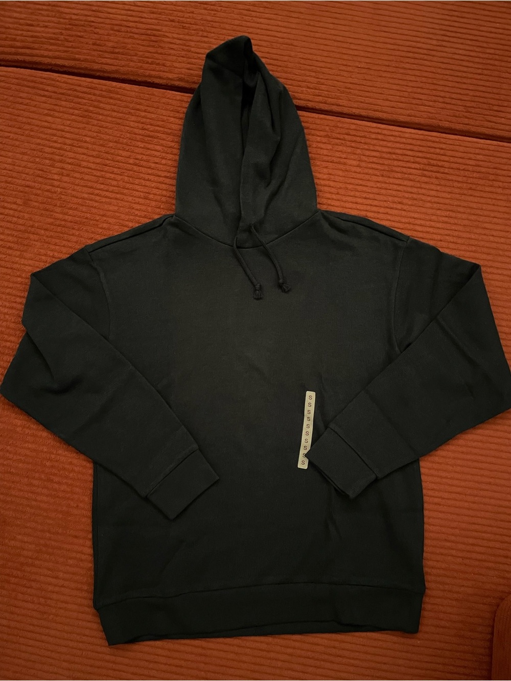 NEW MUJI Classic dark navy Men's Pullover hoodie size S